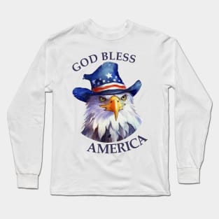 God Bless America-4th of July Long Sleeve T-Shirt